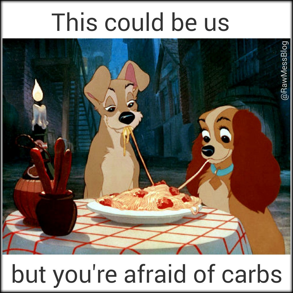 Lady and the Tramp Raw Mess Meme