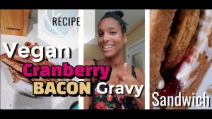 Bacon Cranberry Gravy Sandwich Recipe